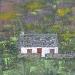 Carreg Bach - Bardsey Island (Acrylic on Canvas, 32cm x 32cm, Sold)